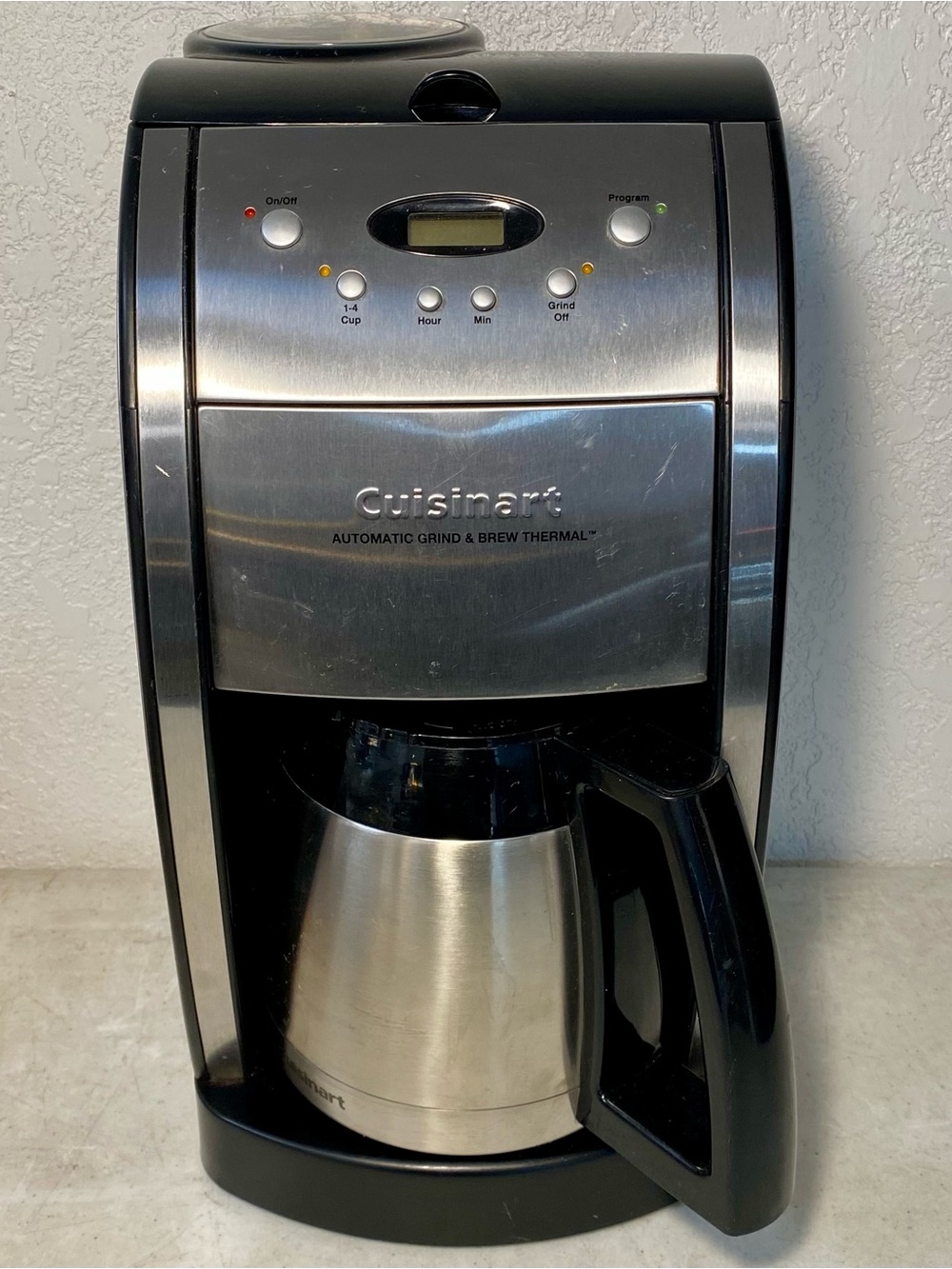 Cuisinart  DGB-600BC Automatic Grind and Brew Thermal 10 Cups Coffee Maker Works